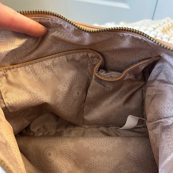 Joy Susan Tan Crossbody Bag Adjustable Strap Vegan Leather NWOT - Picture 6 of 11